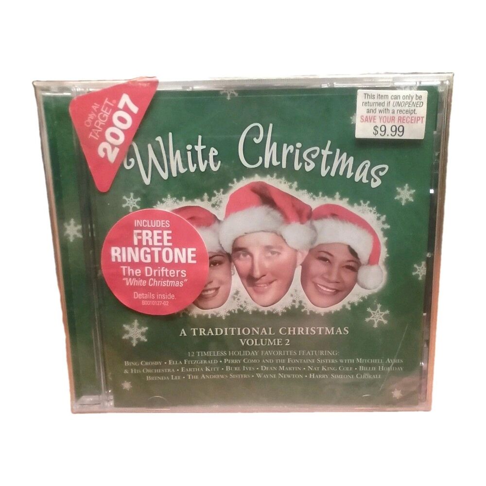 White Christmas A Traditional Christmas Volume 2 CD Target 2007 Sealed New Audio